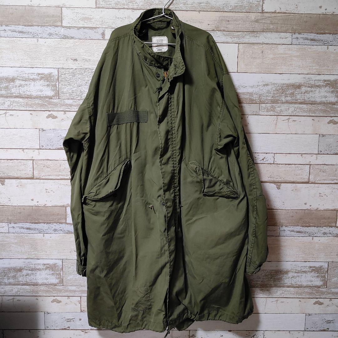 M65 本物　フィッシュテール S モッズコート シェルのみ 楽天市場】希少 実物 USED 米軍 M-65フィッシュテール モッズコート