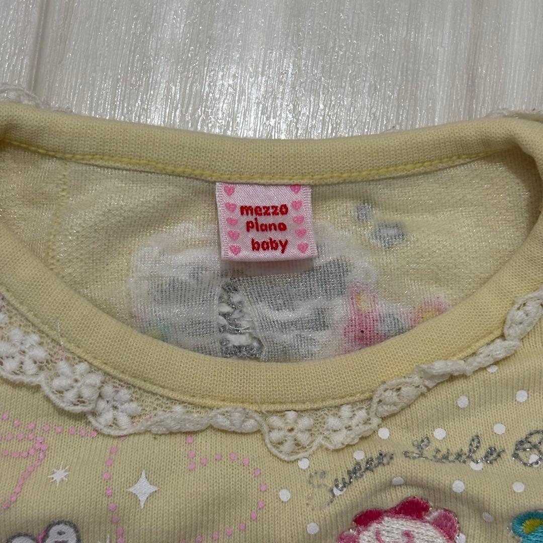 希少 メゾピアノ ミミポポちゃん ロンT 平成ギャル レトロ パーカー