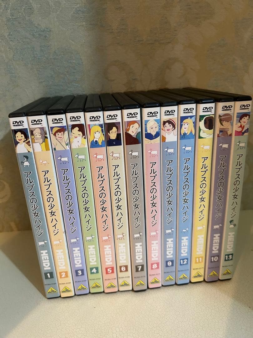 アルプスの少女ハイジ DVD 全13巻セット