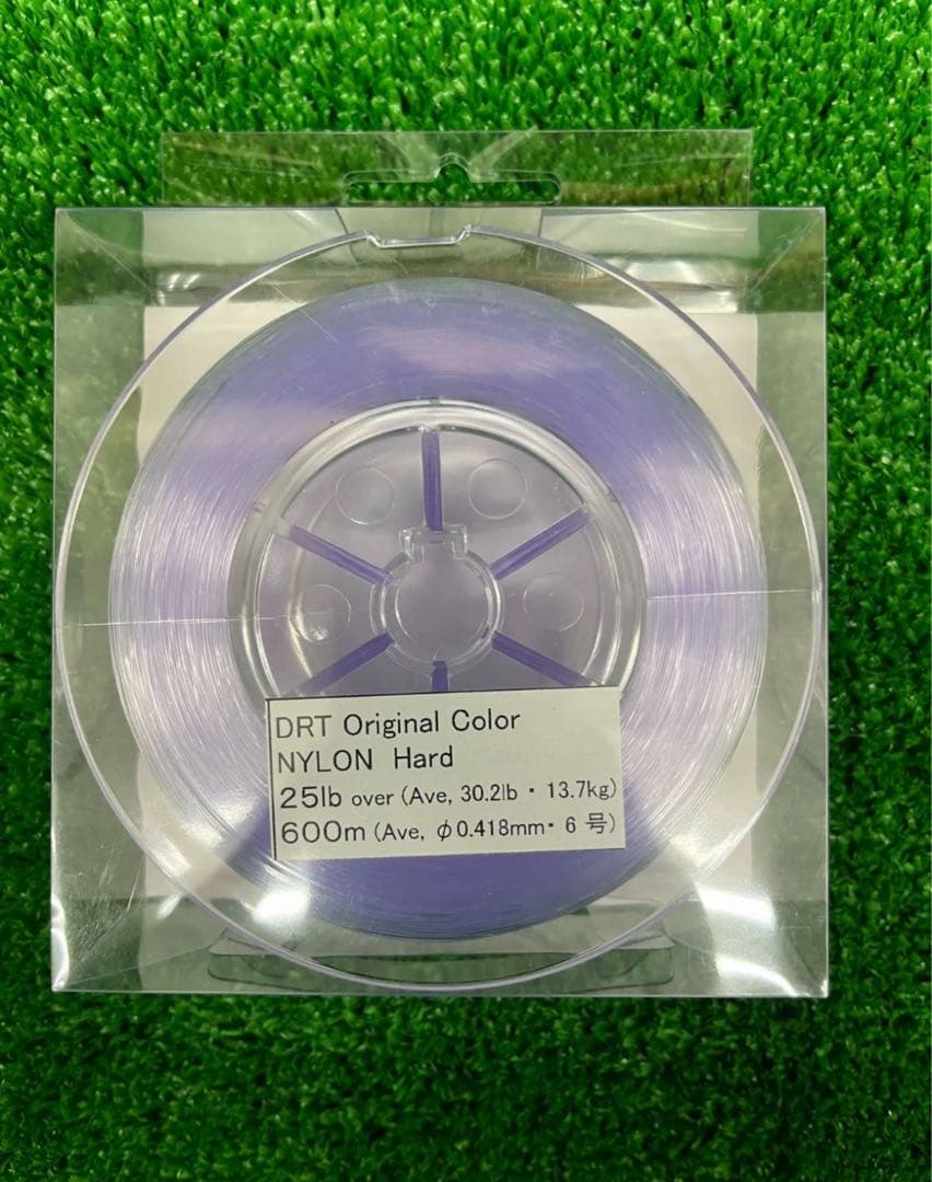 DRT ナイロンハードライン 25lb-パープル DRT DRTオリジナルカラー ナイロンライン ハード (16lb、20lb、25lb