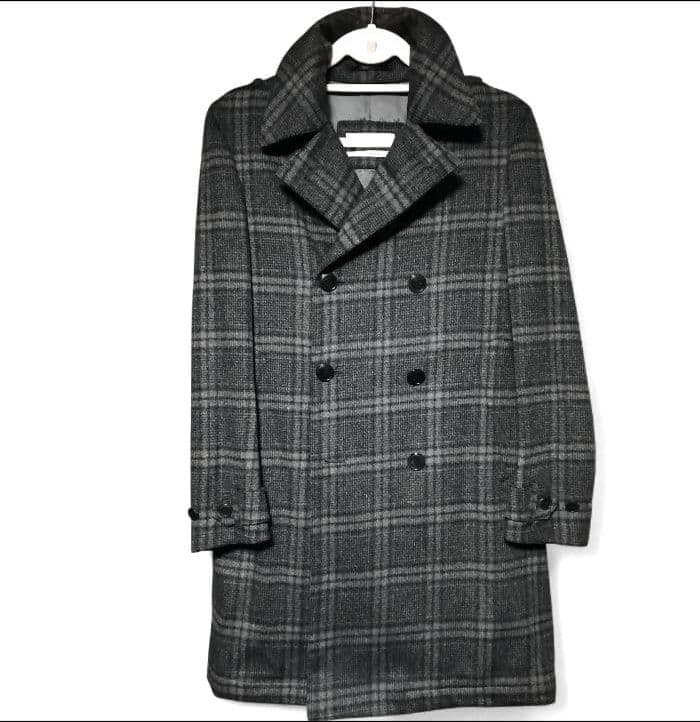 tomorrow land pilgrim グレンプレイド　ベルテッドコート tomorrow land pilgrim グレンプレイド ベルテッドコート tomorrow