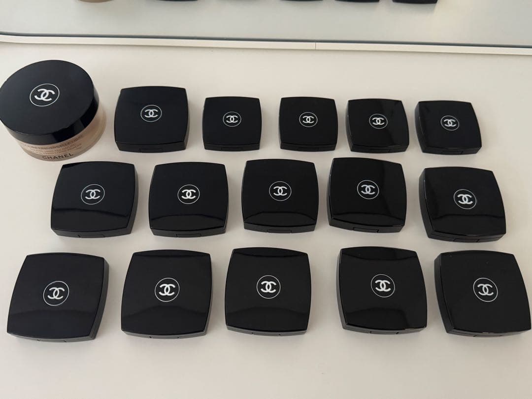 CHANEL アイシャドウ 16点セット 試してみた】シャネル アイシャドウ アンド マスカラ セット CHANELの