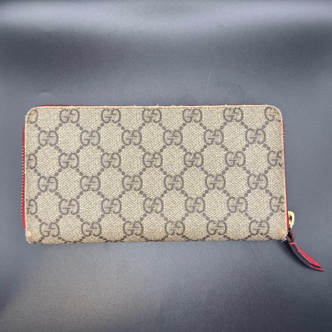 希少 グッチ GUCCI レインボー＆LOVE GGスプリーム GG柄 長財布