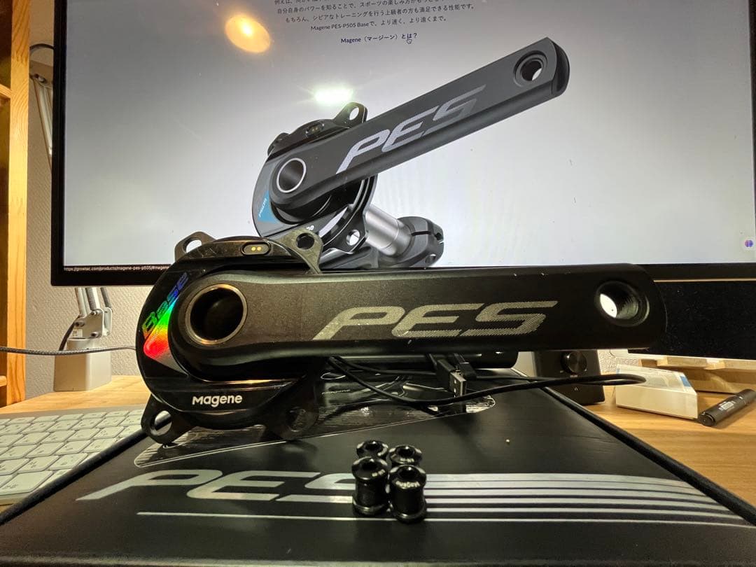 Magene PES P505 パワーメーター ブラックMagene PES 505 パワー