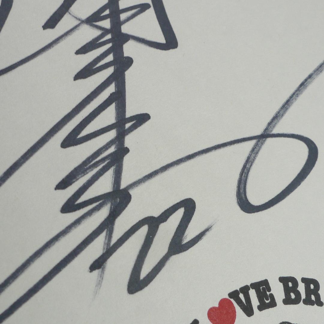 n2623▽三浦広之 阪急ブレーブス 直筆サイン色紙◇背番号22 プロ野球