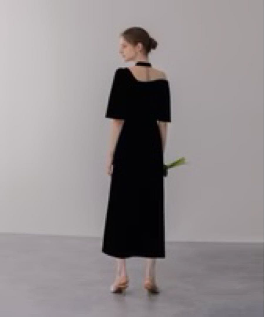 LEJA シアーベロアIラインワンピースドレス - メルカリ