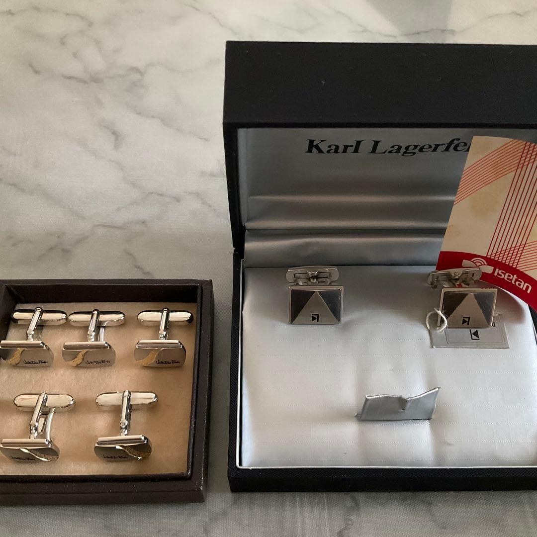 ネクタイピン カフスボタン おまとめ 菊花紋 ダンヒル 七宝焼(佐野