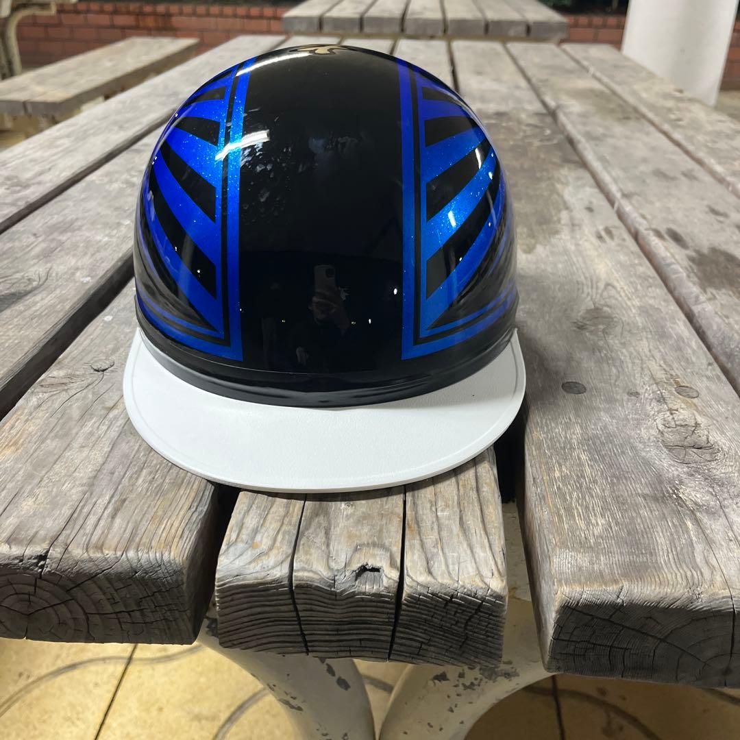 富士日章コルク半 青ラメ - メルカリ