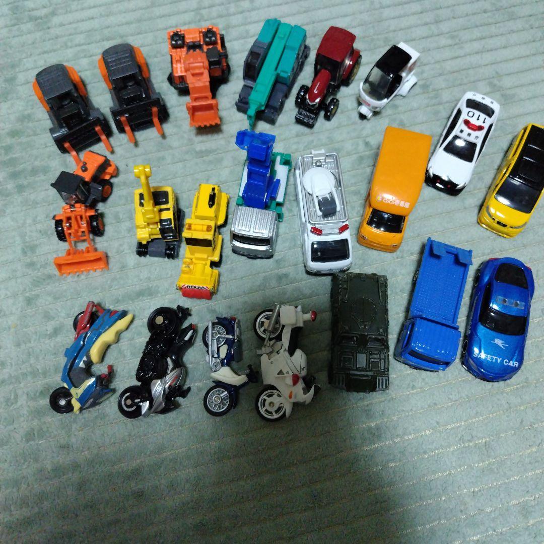 トミカまとめ売り21台➃バイク、 重機その他 - メルカリ