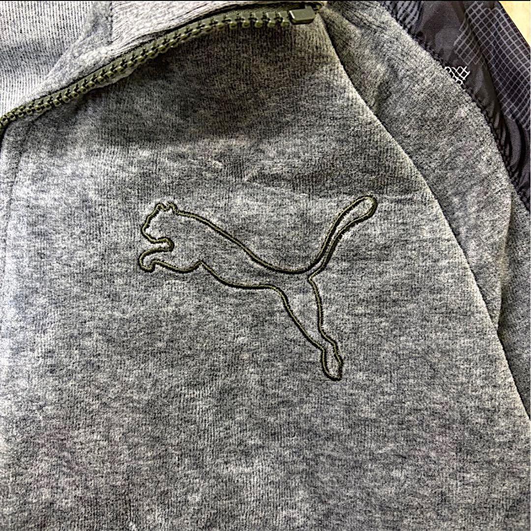 プーマベロアトラックスーツジャケットパンツ上下セットアップ迷彩