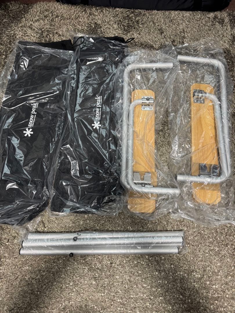 snow peak ラックソット マルチスターターセット ＋ ギアトートM 2点