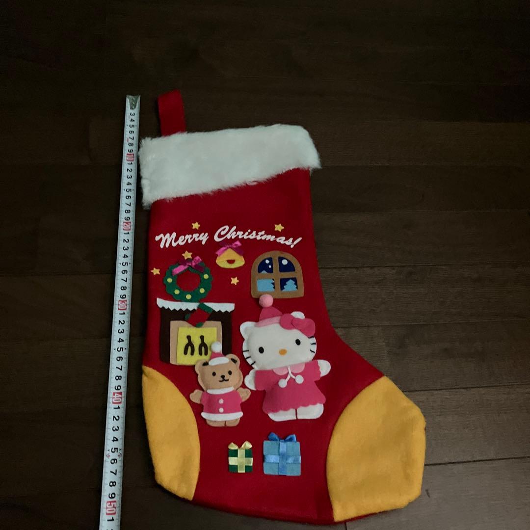 サンリオ ハローキティ クリスマスブーツ 靴下 壁飾り プレゼント 2003