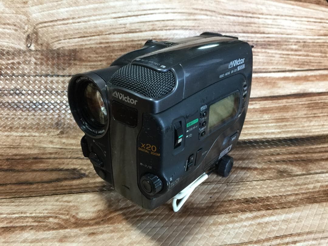 撮影再生ダビングOK Victor GR-EX1 VHS-C用 - メルカリ