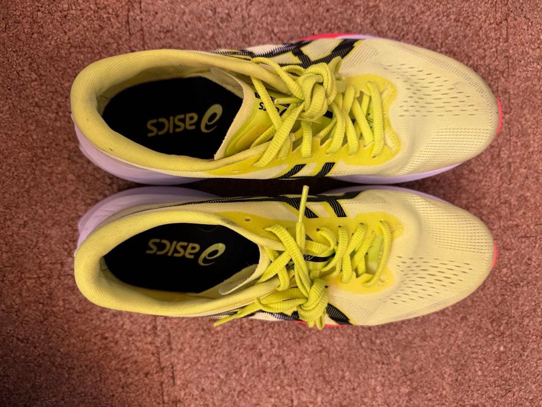 ASICS マジックスピード4 イエロー　26.5cm