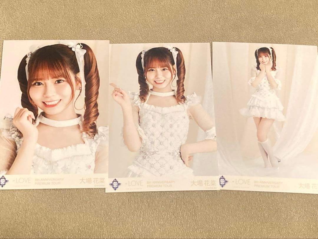 LOVE 大場花菜 8周年ツアー 宝石衣装 生写真 コンプ - メルカリ