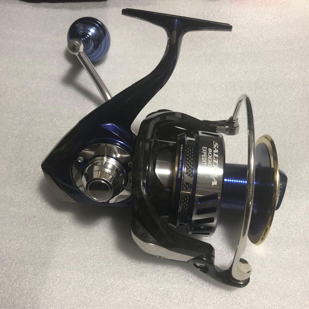 SLPオーバーホール済】ダイワ 14 ソルティガエクスペディション 8000H