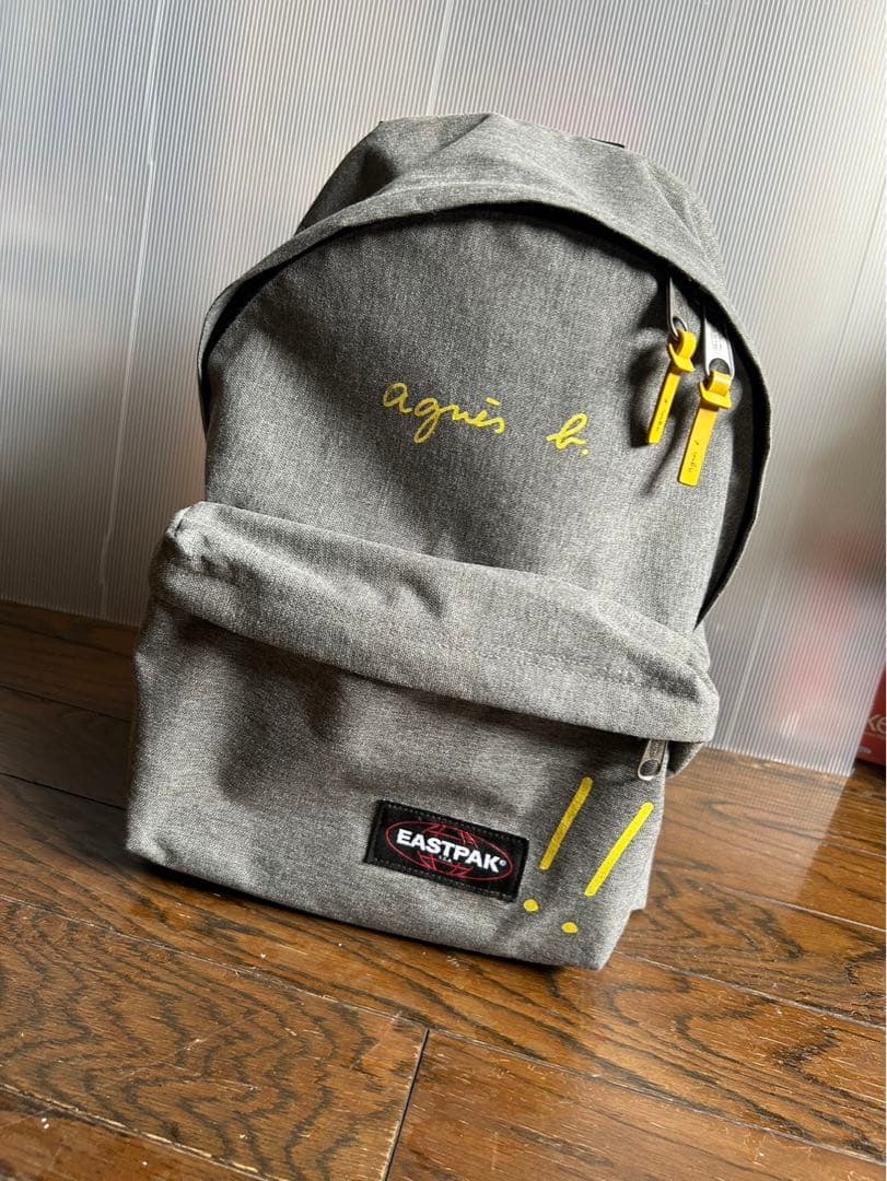 アニエスベー イーストパック コラボ リュック グレー デイバック