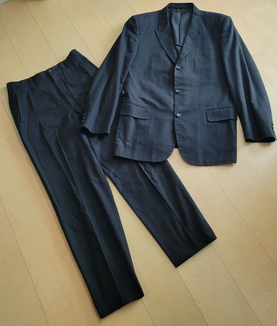 AD1996 COMME des GARÇONS 綿麻セットアップスーツ S 楽天市場】美品 Vintage COMME des GARCONS HOMME ヴィンテージ