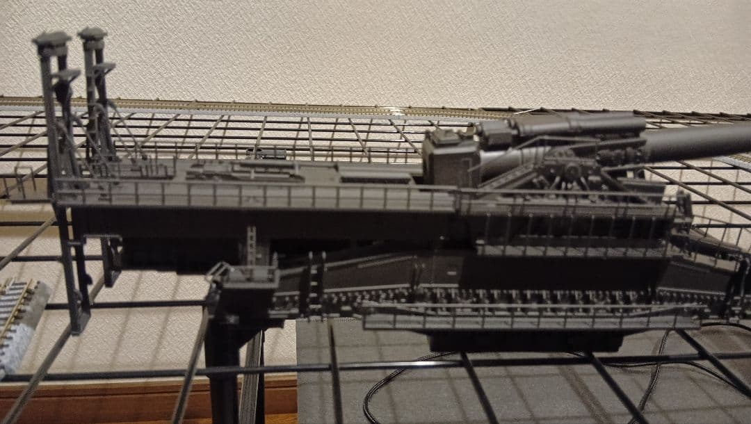 B*2様 フジミ 1/144 列車砲 ドーラ 可動化 - メルカリ