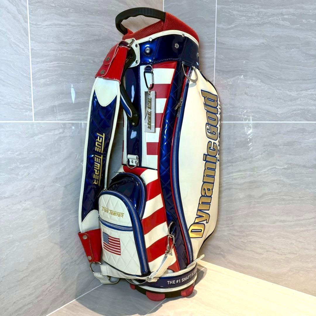 Dynamic Gold TRUE TEMPER ツアーモデル　キャディバッグ ダイナミックゴールドスタンドキャディーバッグ ブラック（2022