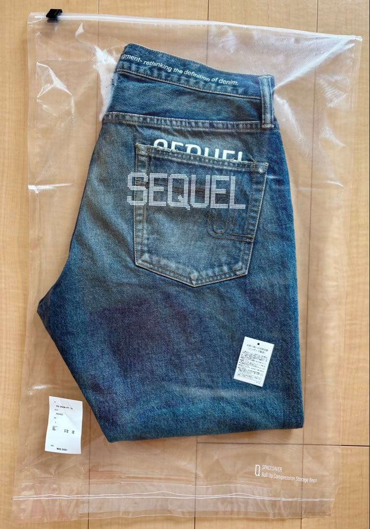 新品】SEQUELダメージデニム SQ-24AW-PT-10 L 藤原ヒロシ - メルカリ