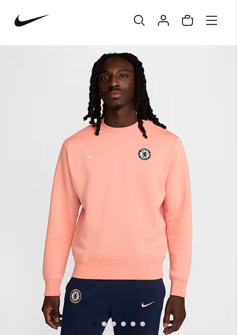 CHELSEA FC チェルシー スウェット サッカー チェルシー ナイキ T90 クルースウェット - ブラック