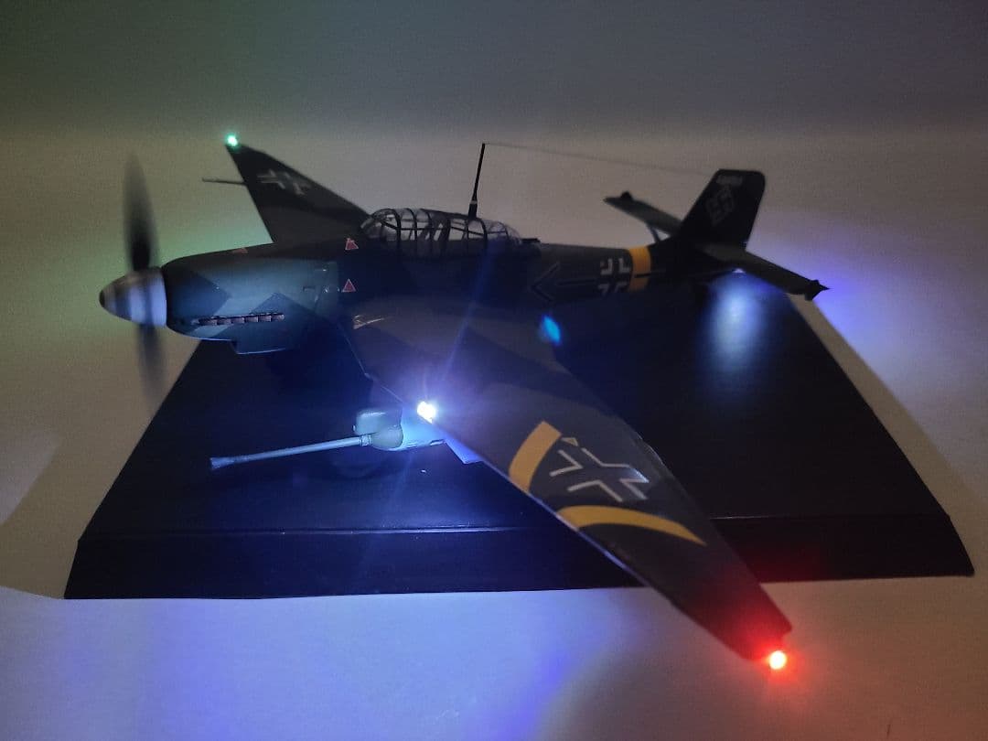 マギウス様専用 スツーカ ju87 タンクバスター リアルモーターライズ完成品