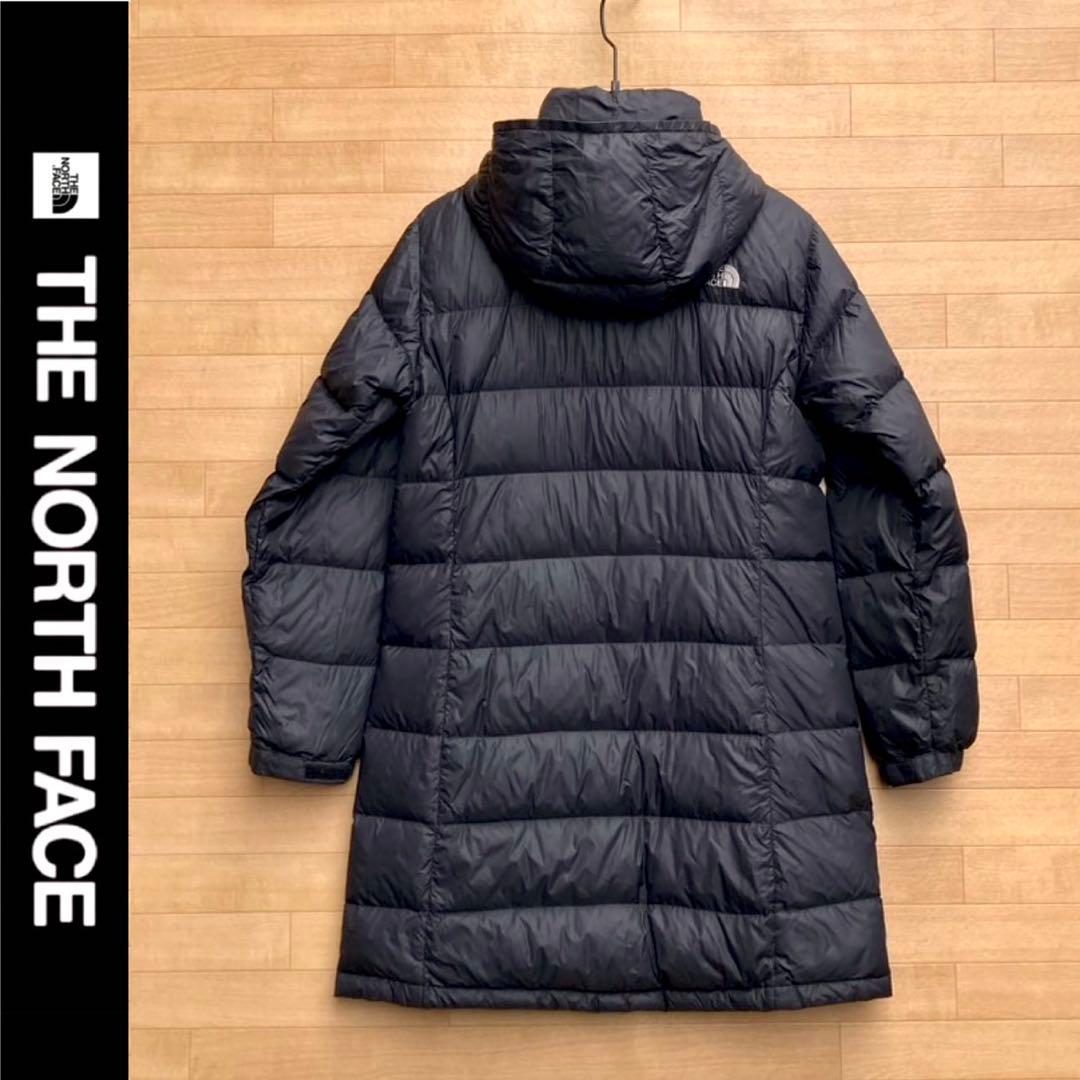 XL ザ ノースフェイス ダウンコート 黒 ダウン ロング ダウン