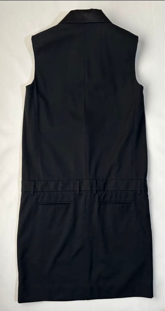 フランス製 celine フィービー期 タキシード オールインワン ワンピース黒