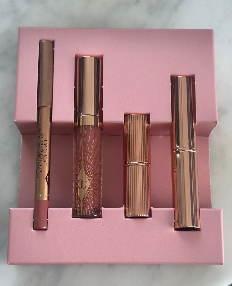 Charlotte Tilbury】新品 Pillow Talkリップセット