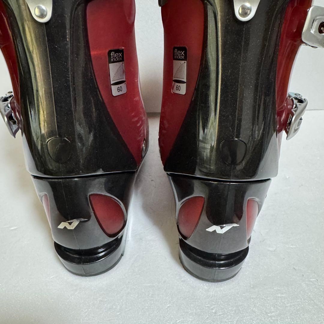 スキーブーツ 27CM27.5cm Nordicaレッド赤色初心者315mm - メルカリ