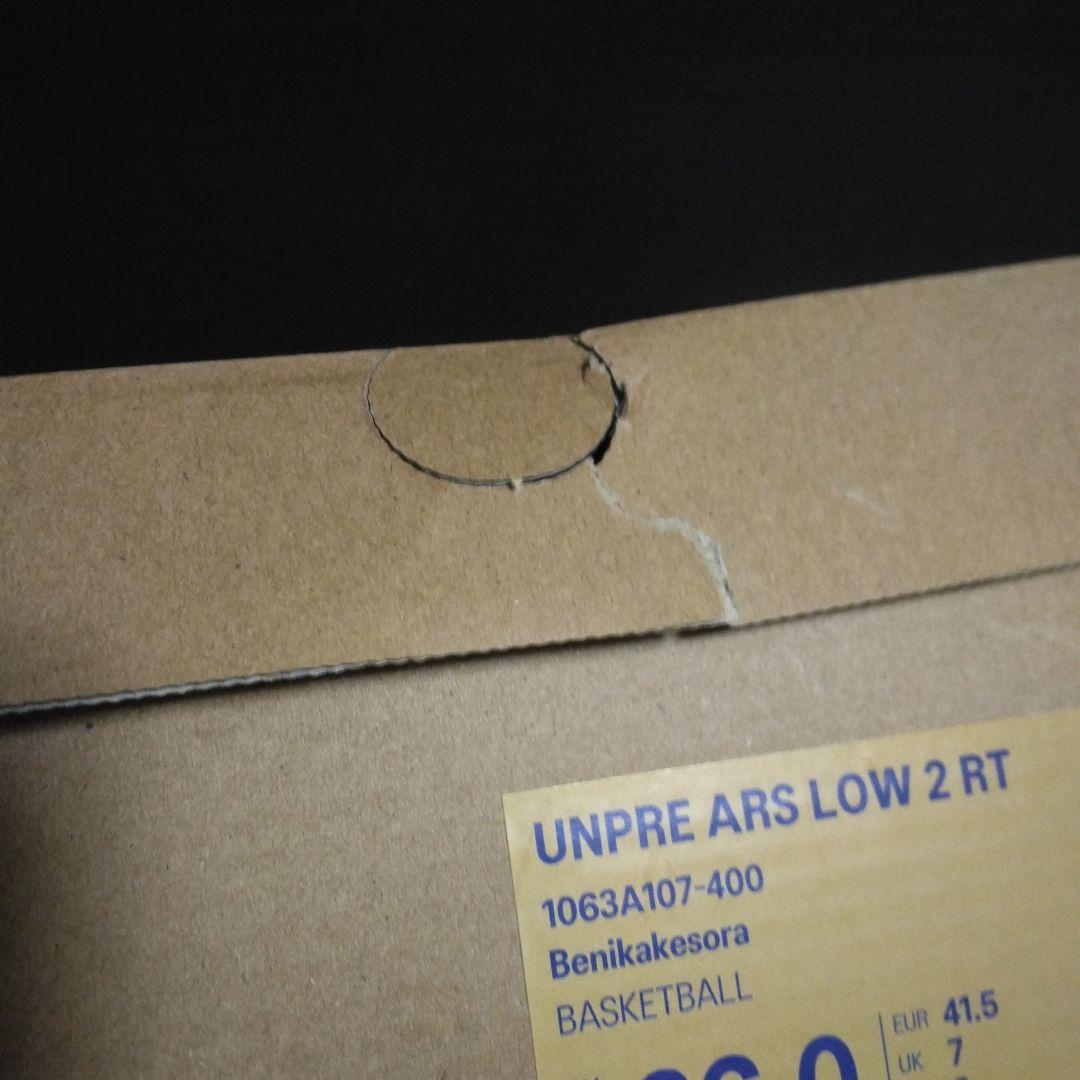 新品_ASICS UNPRE ARS LOW 2 RT 26.0cm　※箱傷有り