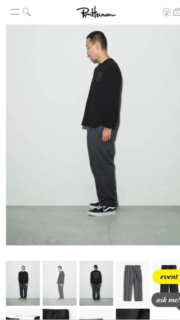 ロンハーマン ディッキーズ UNDER R 32インチ - メルカリ