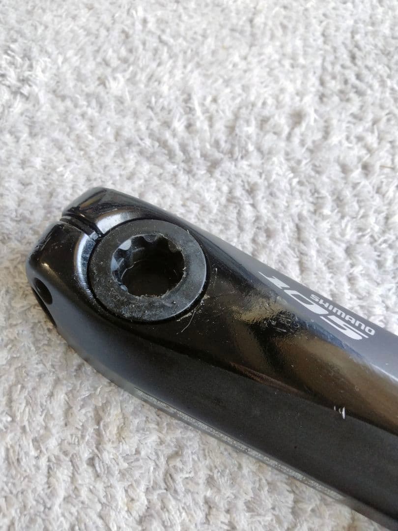 SHIMANOシマノ　１０５コンパクトクランク　172.5mm