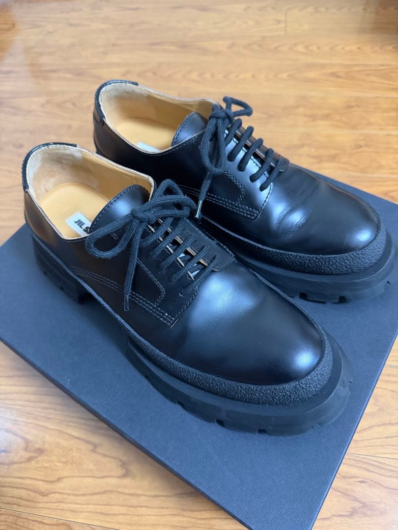 Jil Sander Derby Shoes ジルサンダー ダービーシューズ JIL SANDER - JIL SANDERジルサンダー JI37510A Studded Derby Shoes
