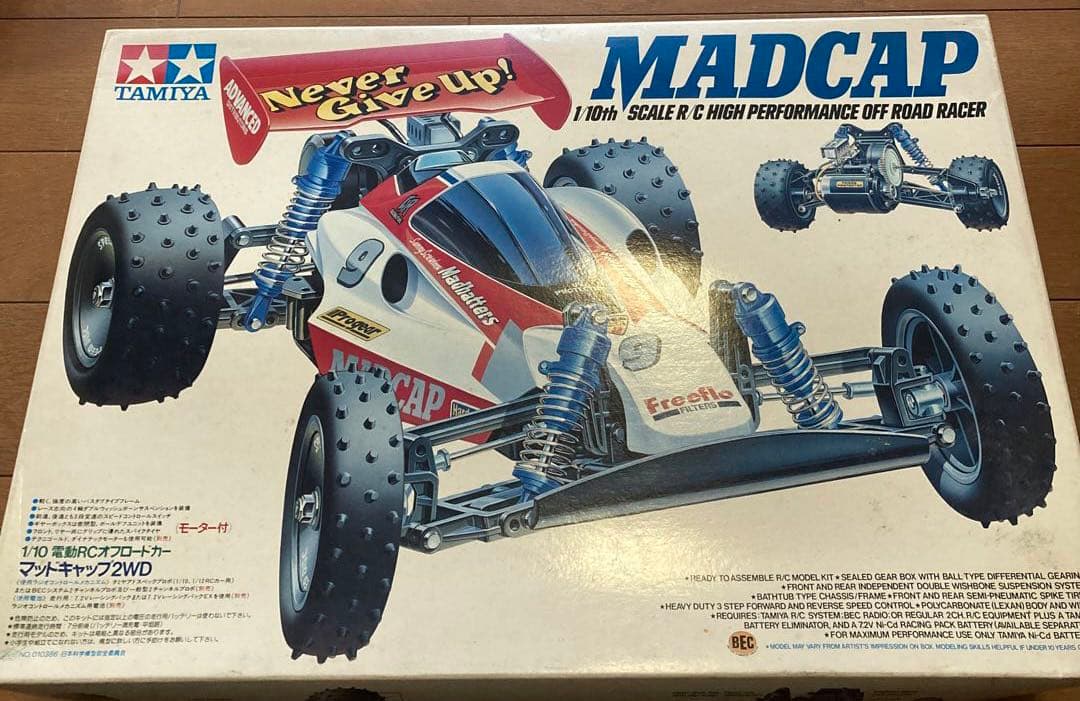タミヤ 1/10RC マッドキャップ - メルカリ