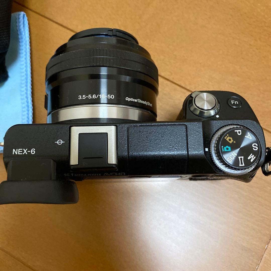 SONY NEX-6 ミラーレスカメラ E 16-50mmレンズ付き ジャンク品