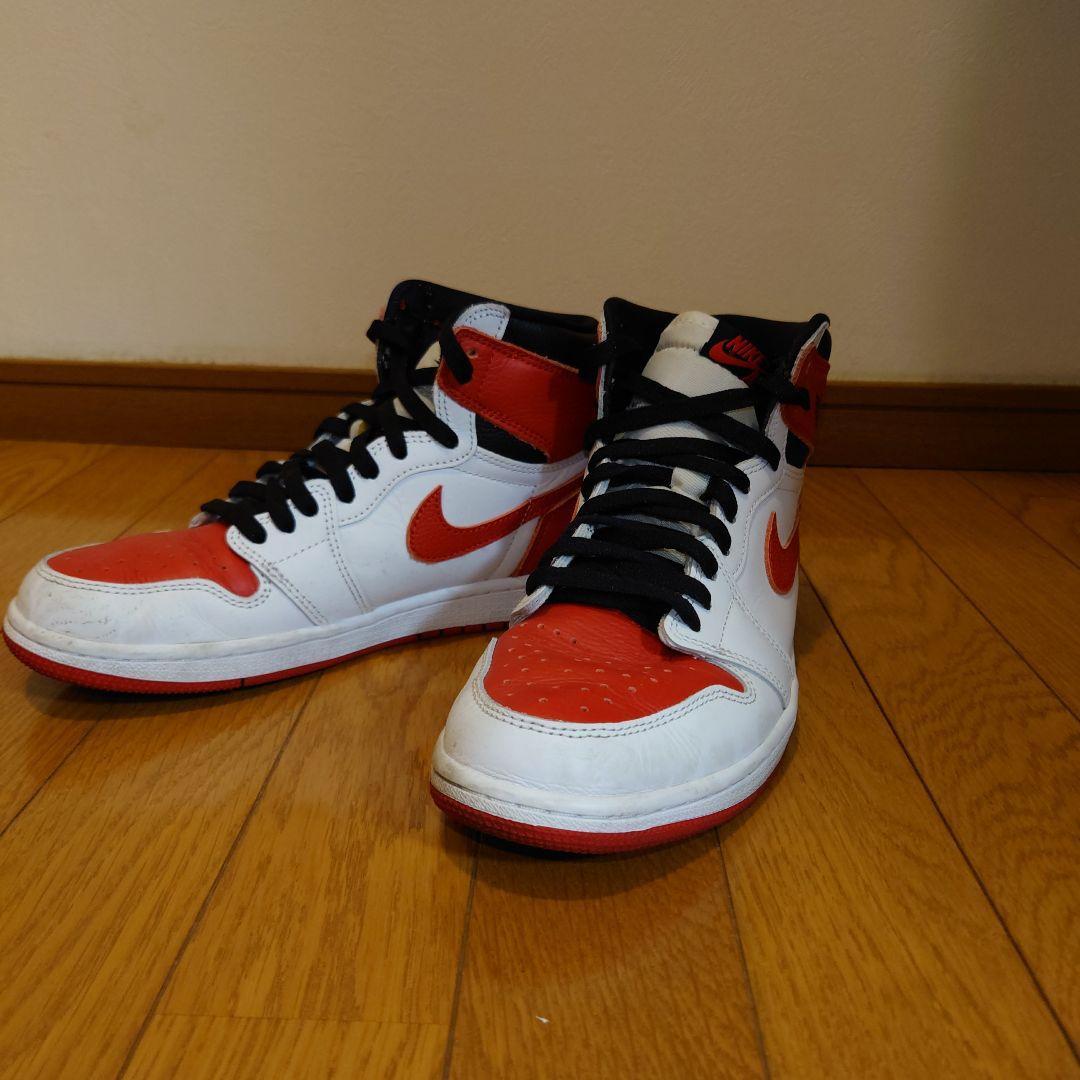 【期間限定値下げ】Nike Air Jordan 1 ホワイト/レッド/ブラック エア ジョーダン 1 ナイキ ウィメンズ エアジョーダン ミッド NIKE