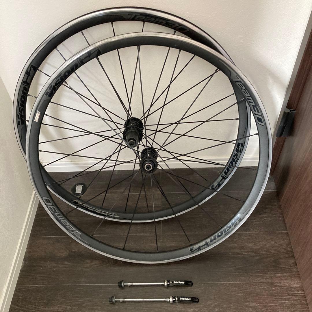 Vision team30 ホイール Vision Team 30 CL Disc ロードホイールセット, 銀 | Bikeinn