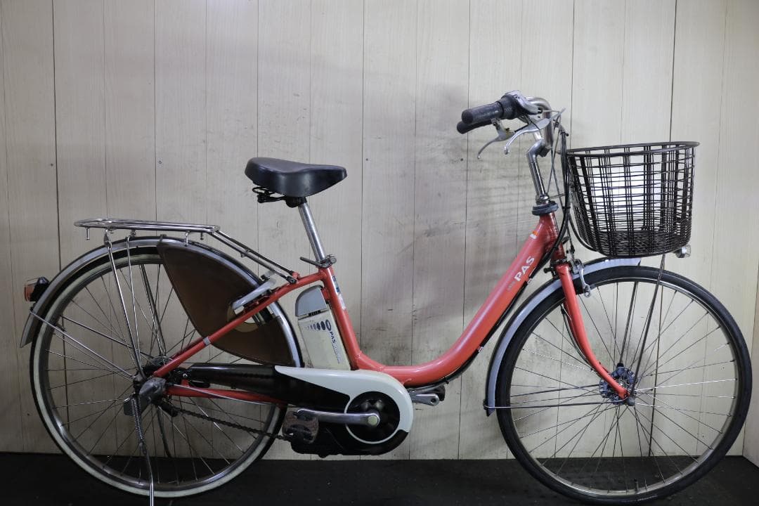 ヤマハPAS X563-1001 大容量リチウム8.1AH 26型 3段 LED ヤマハ発動機 電動アシスト自転車 YAMAHA ヤマハ PAS With DX パス