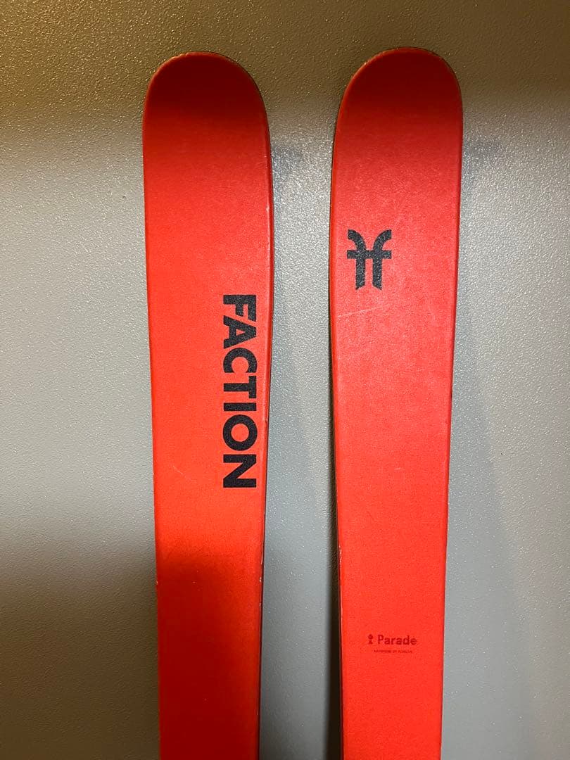 スキー板 faction parade1.0 162cm - メルカリ