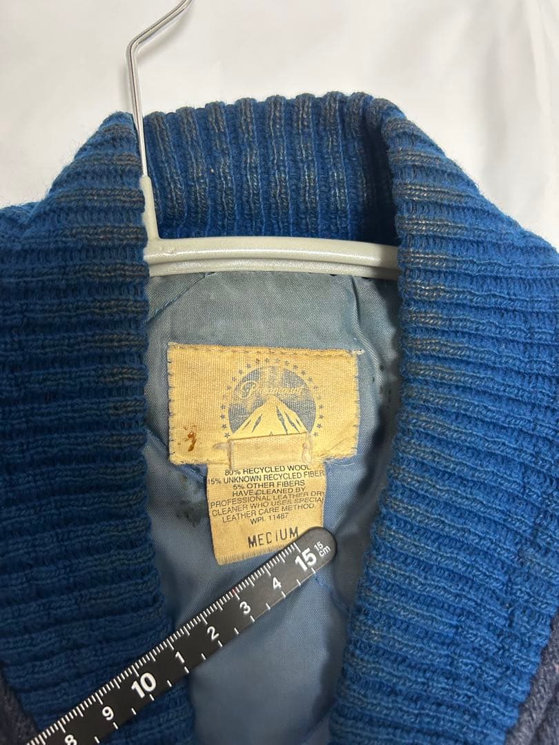 激レアUSA製ビンテージエディスリマンParamountオフィシャルスタジャン