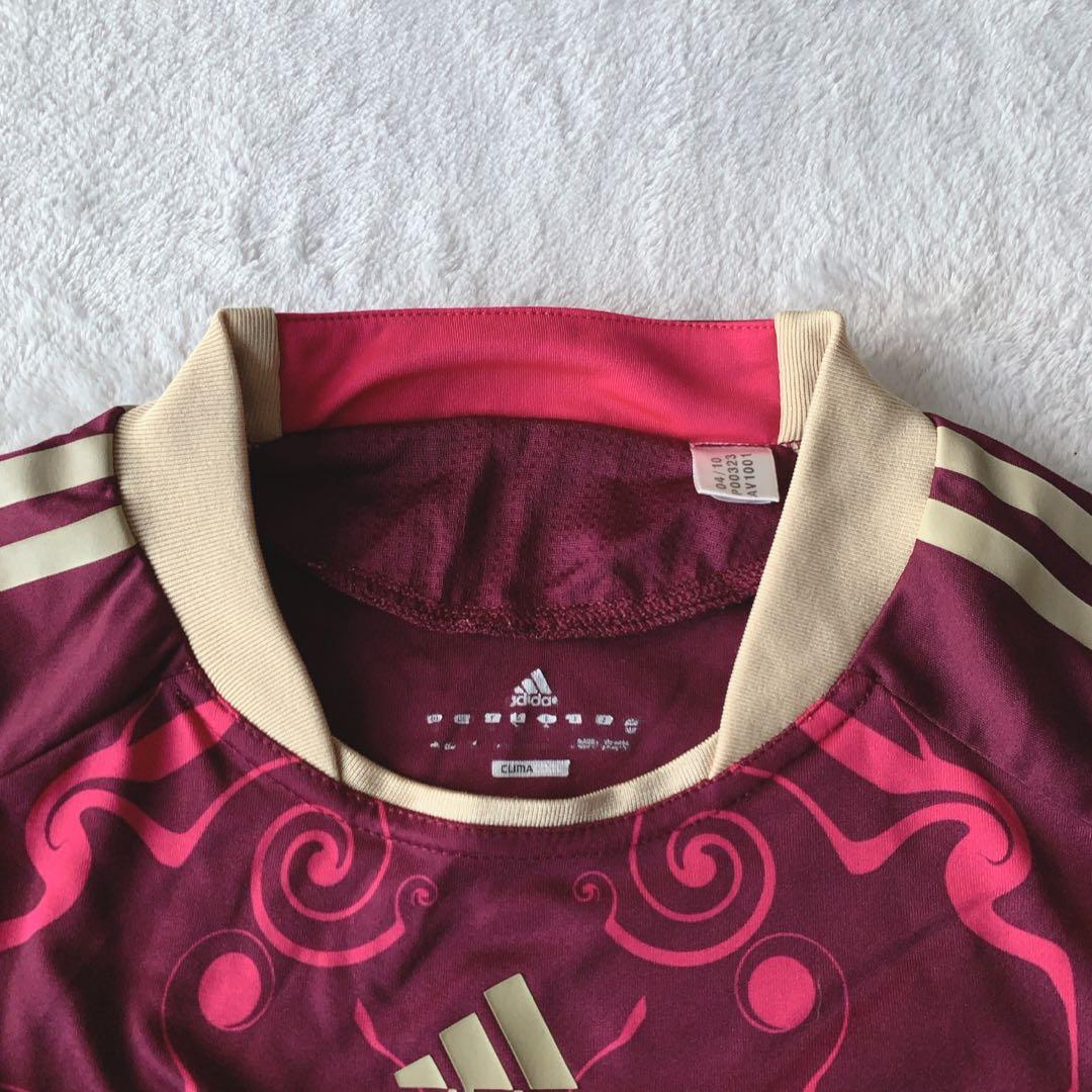 希少 アディダス リヨン 10/11 ユニフォーム ゲームシャツ アウェイ 長袖