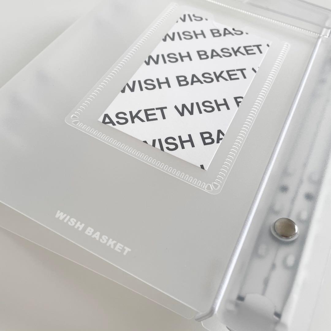 ラスト1点 韓国 貯金 バインダー リフィル ダブルリングバインダー 白