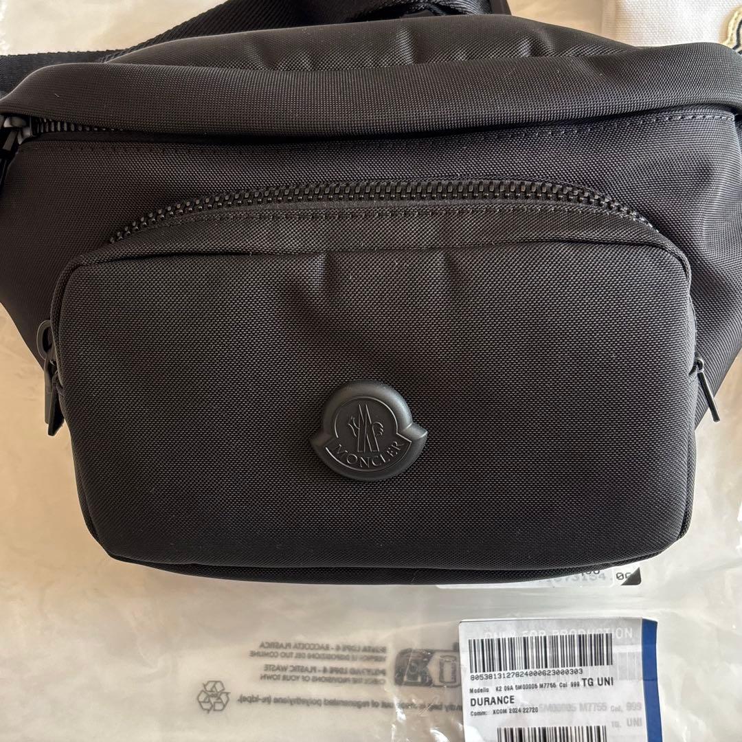 モンクレール Durance 撥水 ナイロン ベルト バッグ - メルカリ