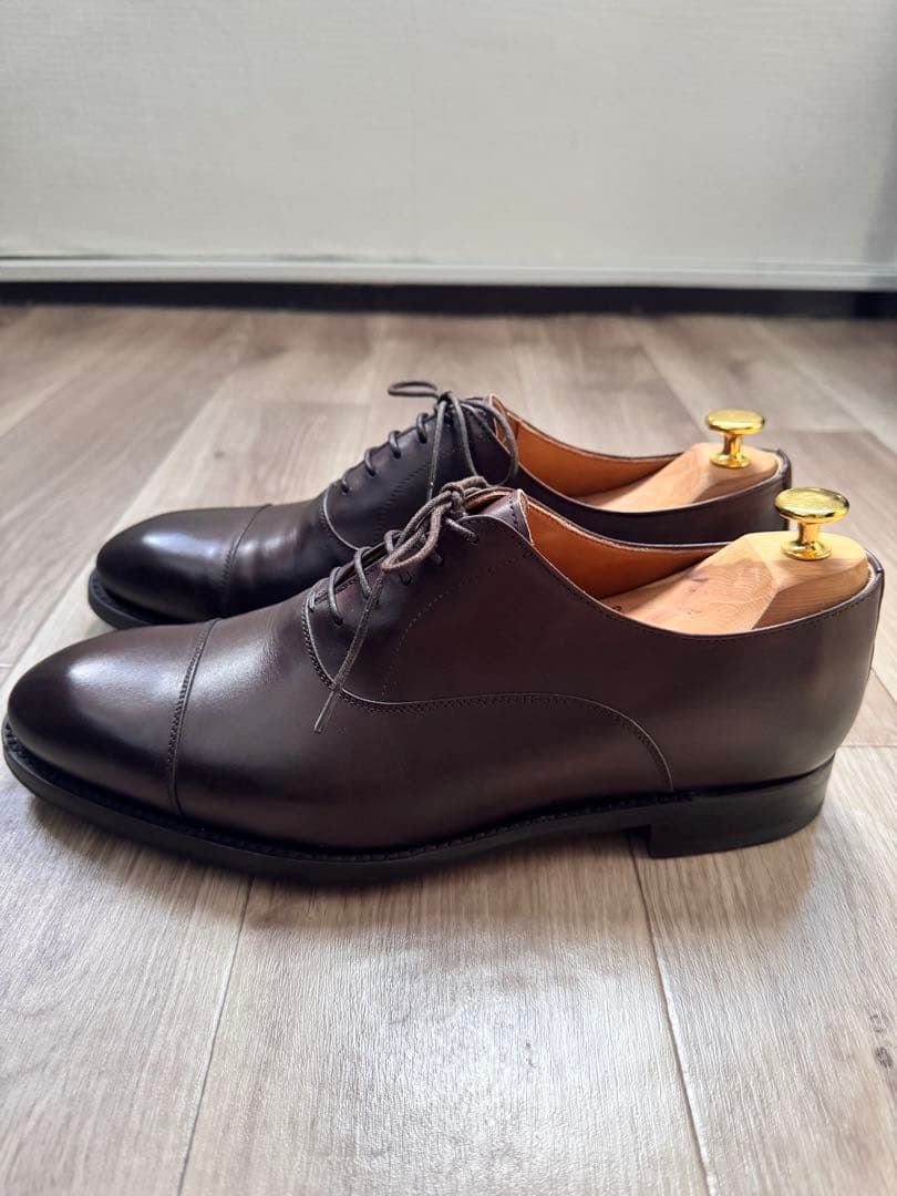 バーウィック Berwick ストレートチップ 4087 ダークブラウン - メルカリ