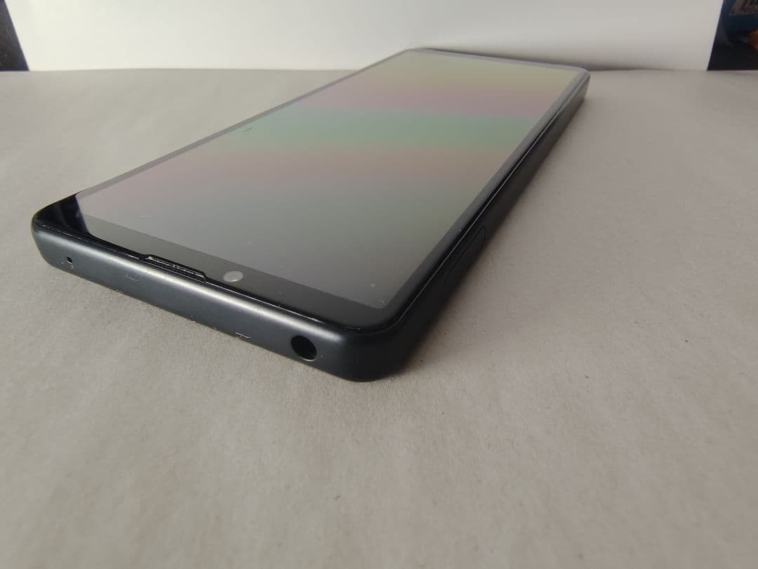 SIMフリー Xperia 10 IV SOG07 ブラック 完済済 中古 美品 L1