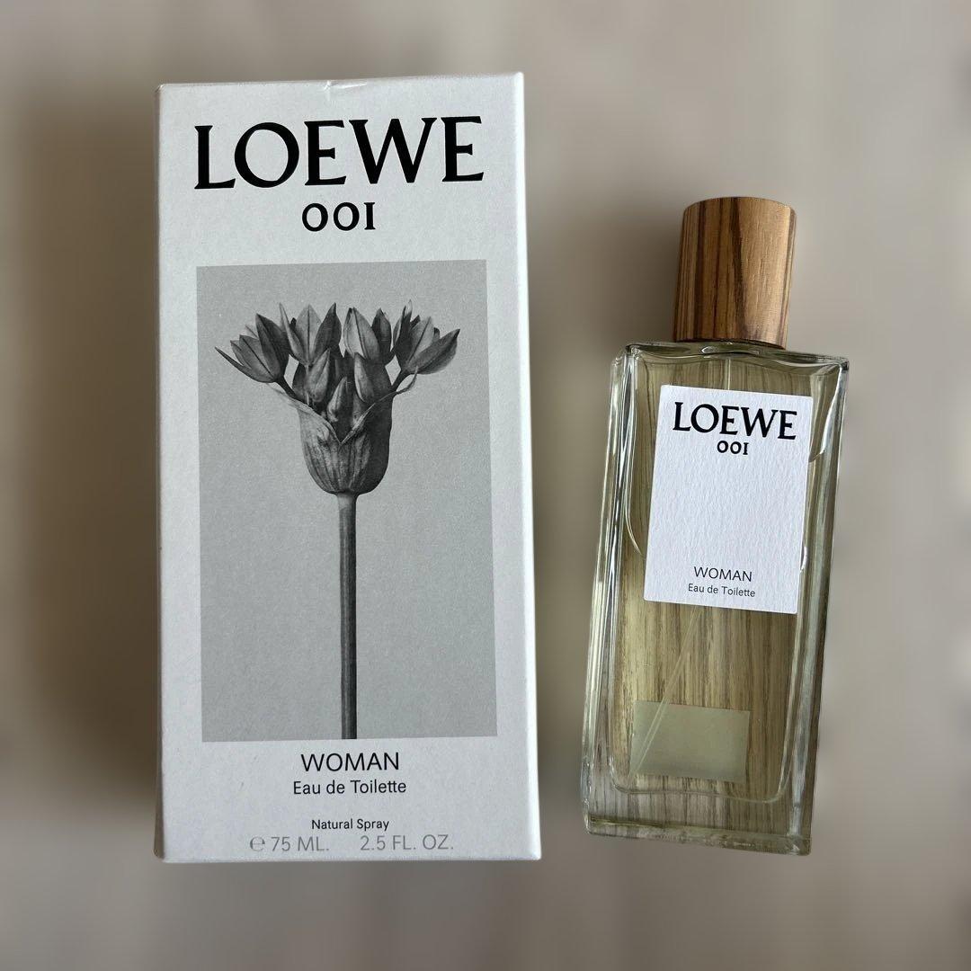 再値下げ　LOEWE 001 WOMAN 75ml 香水　ロエベ LOEWE 001ウーマン オードゥトワレ – 香水量り売り専門店【MELL