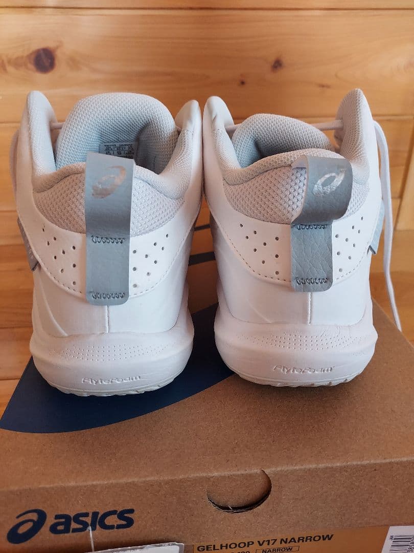 asics GELHOOP V17 NARROW 25.5cm ホワイト