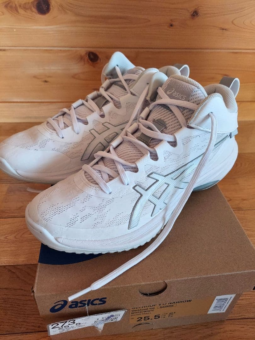 asics GELHOOP V17 NARROW 25.5cm ホワイト